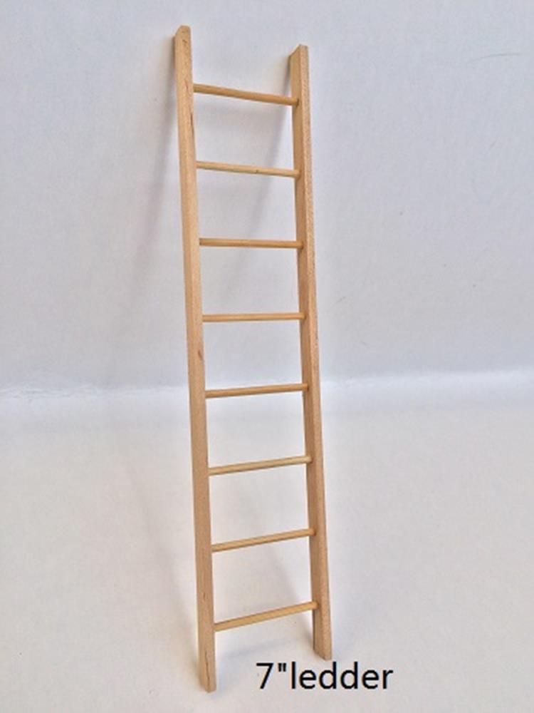 7" wood ledder UF 1:12 scale