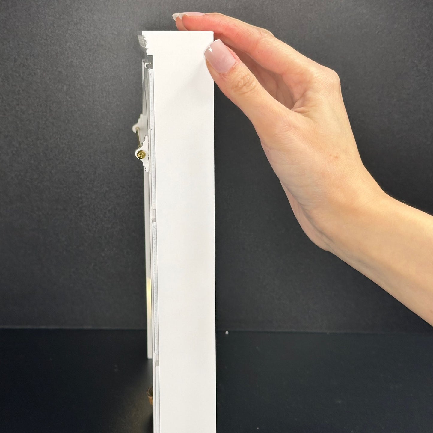 MANOR PANEL shelves shelving unit or Ladder library wall panel  WHITE 1:12 scale dollhouse miniatures  9110 Shelf bookcase