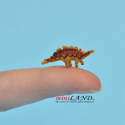 Stegosaurus Dinosaur toy for 1:12 scale dollhouse miniature