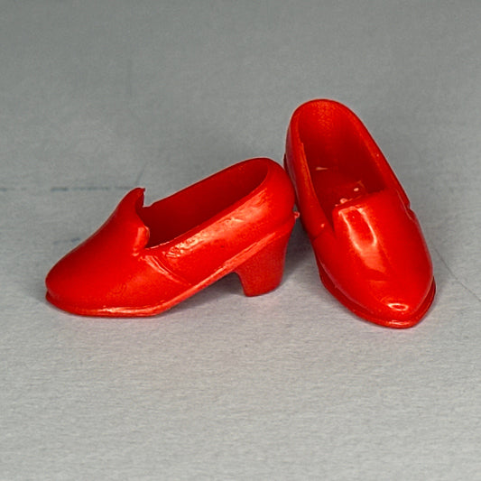 Heidi Ott Dollhouse Miniature Women’s High Heels – Red (1:12 Scale)