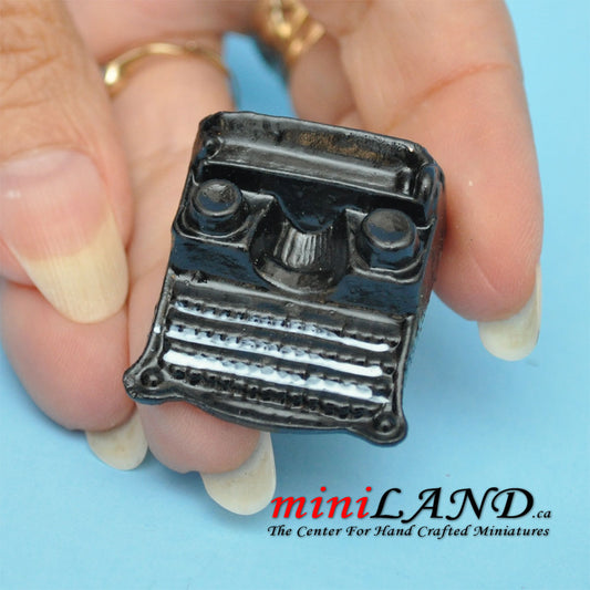 Old style typewriter dollhouse miniature 1:12 scale
