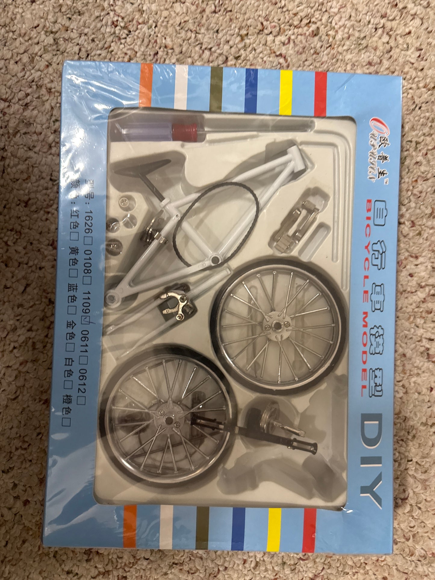 Mini MAN 1:10 scale metal Alloy DIY Bicycle Die-cast DIY bike model