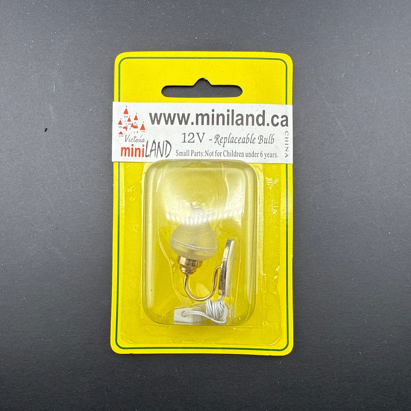 Clearance SALE tulip wall Lamp 12V dollhouse miniature 1:12 light
