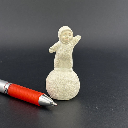 Dollhouse Miniature – Snowman Figure