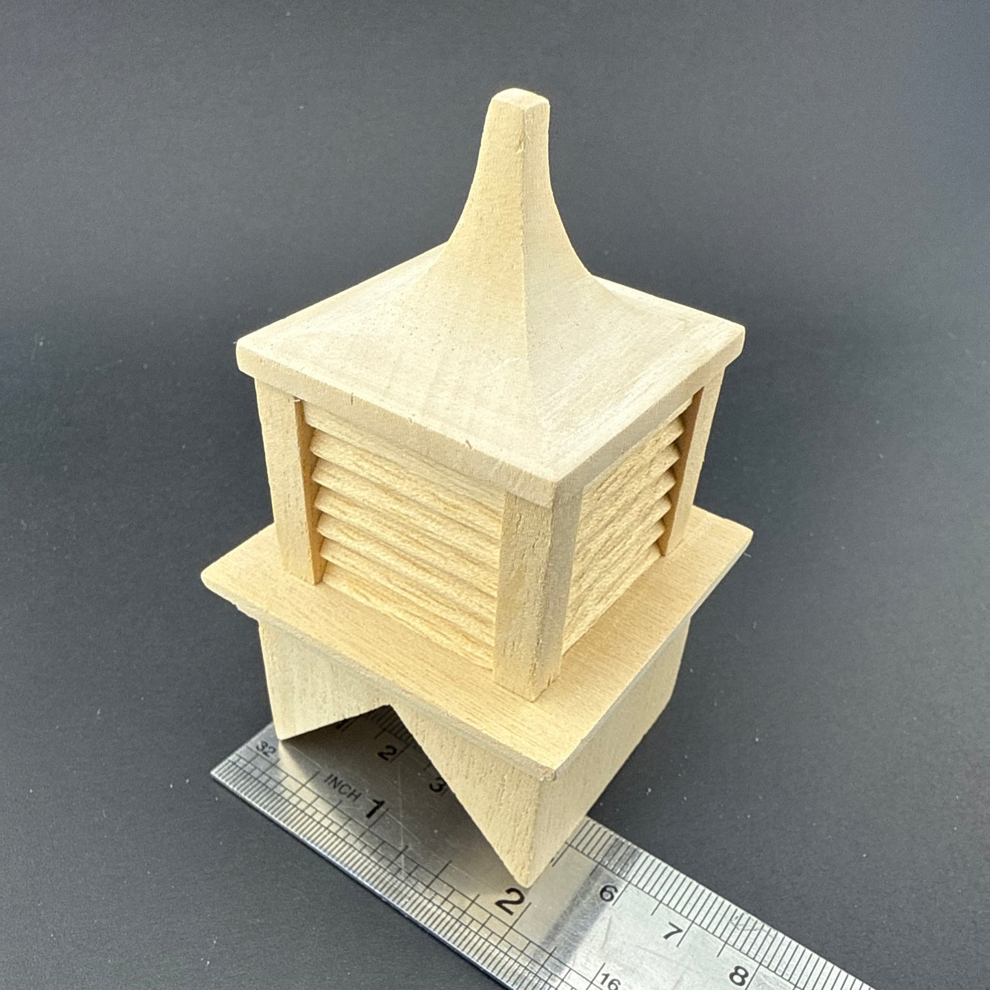 Coupole pour miniature de maison de poupée 1:12