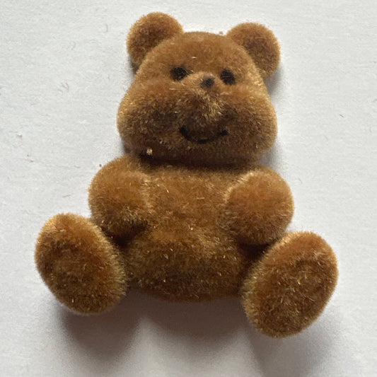Miniature Brown Bear – 1:12 Dollhouse Scale