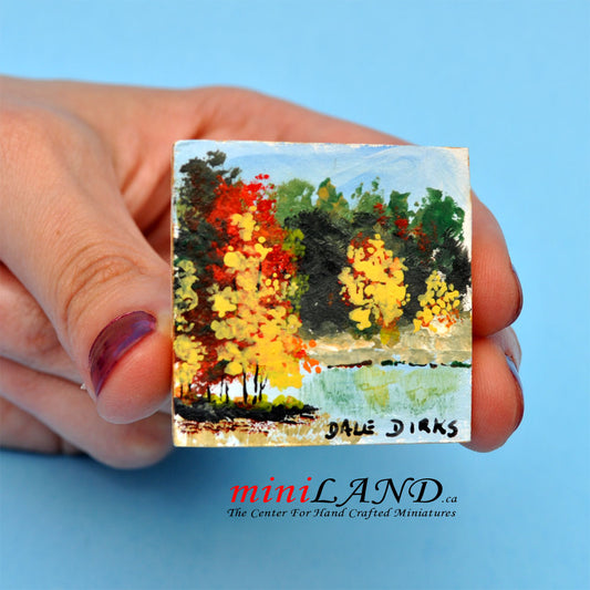 Dale Dirks – OOAK Original Acrylic Painting “Trees”