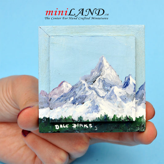 Dale Dirks OOAK original in acrylic paint "Climb Every Mountain"