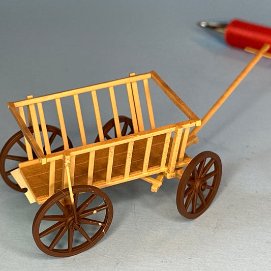 Wagon for 1:12 dollhouse miniature Heidi Ott