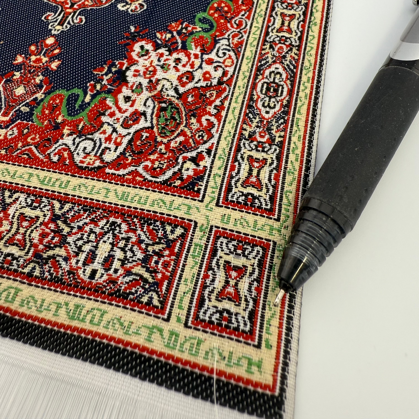 Large Carpet Rug for dollhouse miniature - 1:12 scale 8.5" x 5.5"