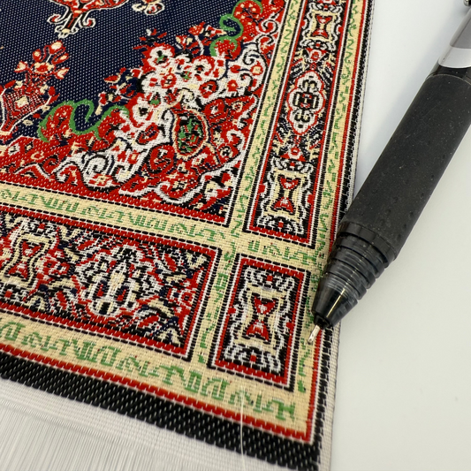 Large Carpet Rug for dollhouse miniature - 1:12 scale 8.5" x 5.5"