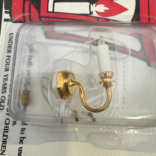 Lampe de plafond tulipe 12 V, vente de liquidation, miniature pour maison de poupée 1:12