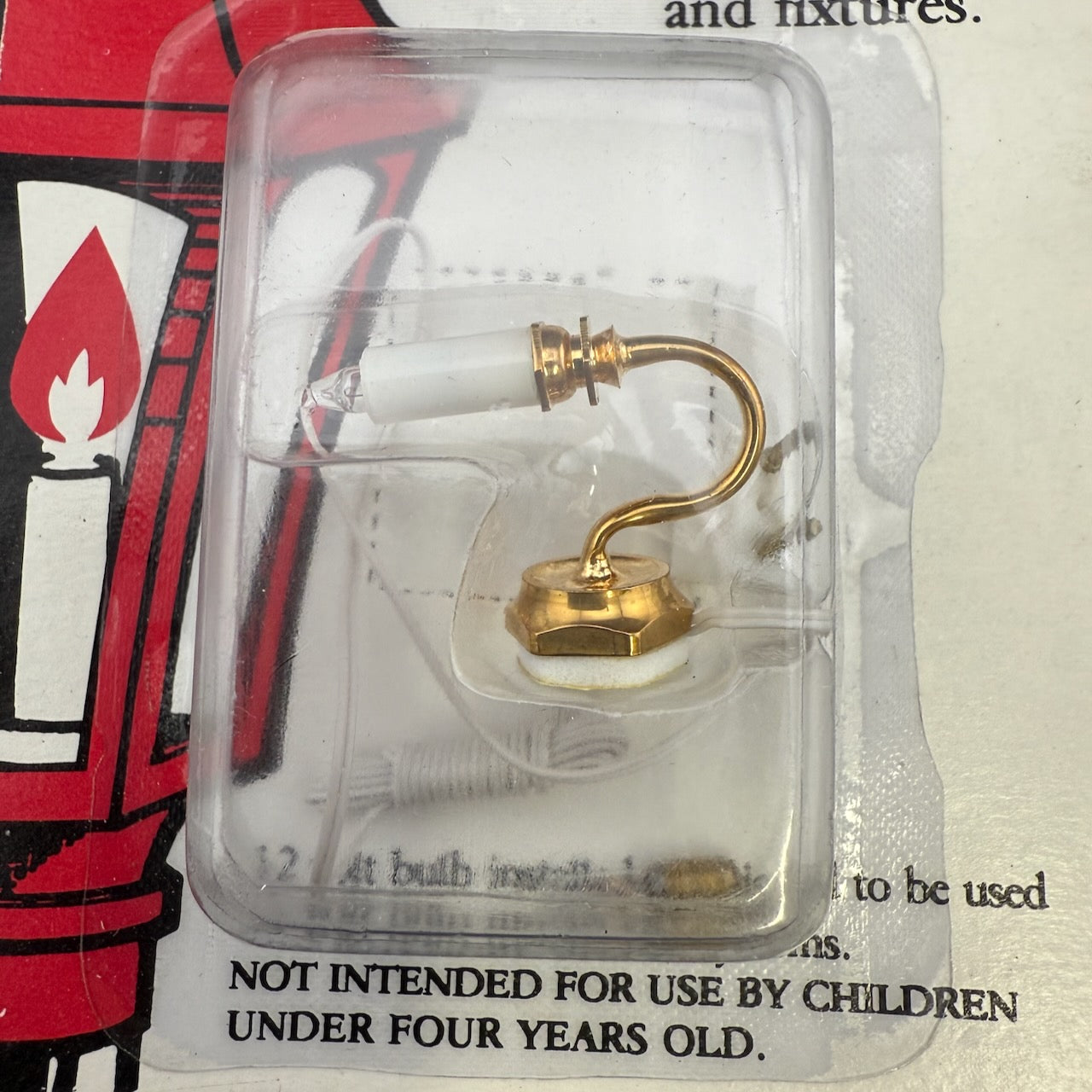 Abverkauf Tulpen-Deckenlampe 12V Puppenhaus Miniatur 1:12 Licht