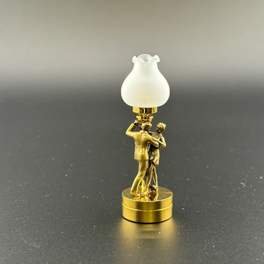 Tango dance Miniature Touchless operation with Wand  1:12 romantic table lamp LED light for Dollhouse No-touch No-Switch Stick