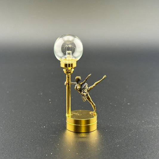 Ballet dancer, ballerina Miniature Touchless operation with Wand  1:12 romantic table lamp LED light for Dollhouse No-touch No-Switch Stick