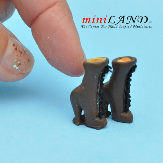 Shoes for dollhouse miniature display #04