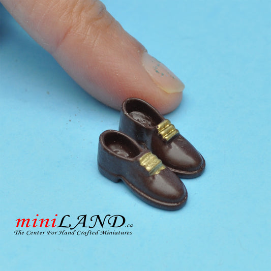 Man Shoes for dollhouse miniature display #22