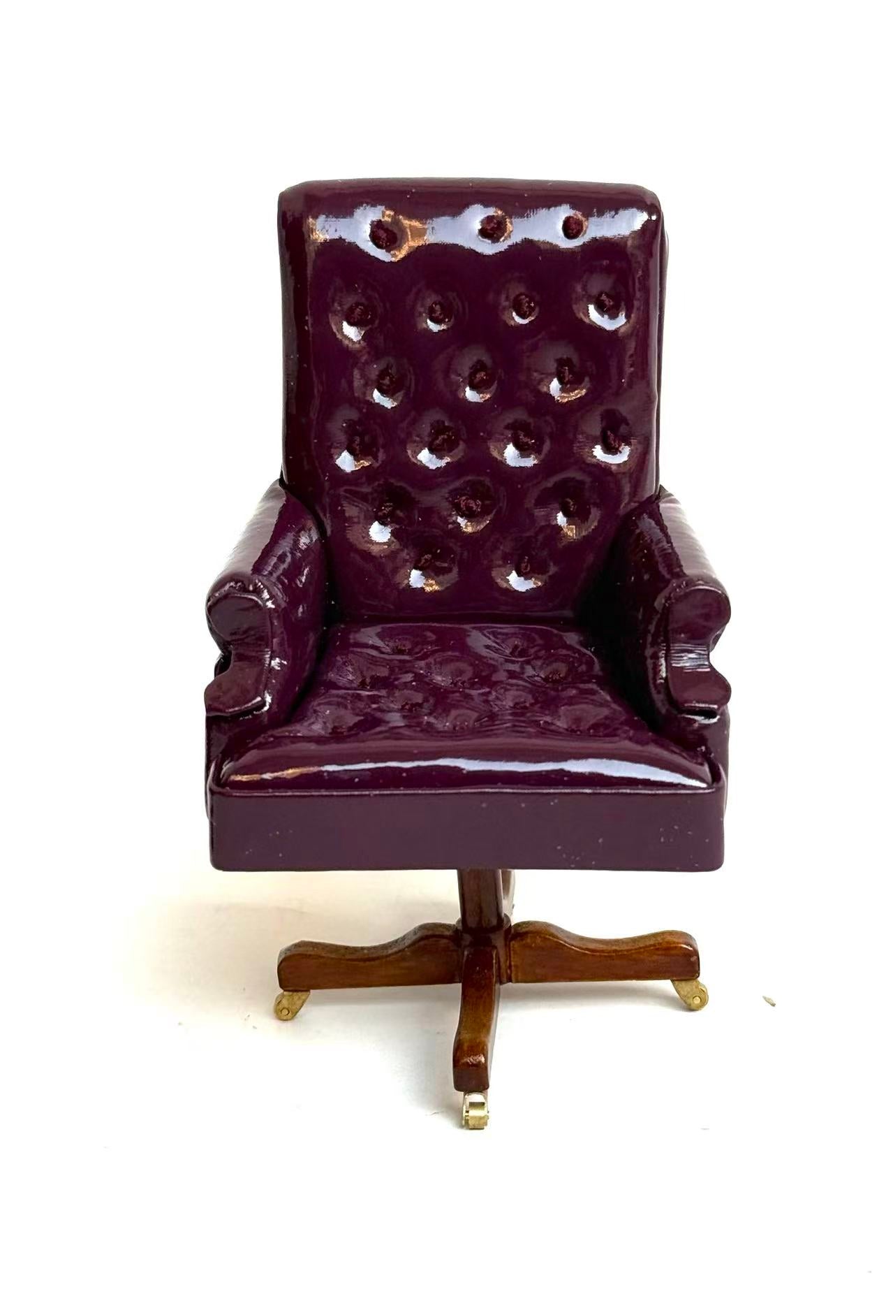 Coming soon - Miniature Resolute Desk & Chair Set – Historic Presidential Replica, 1:12 Scale, Perfect for Dollhouses & Collectors