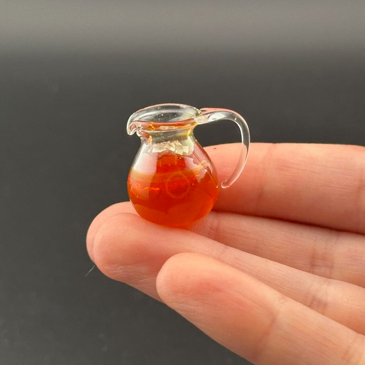Pot en métal avec couvercle pour maison de poupée miniature échelle 1:12 A