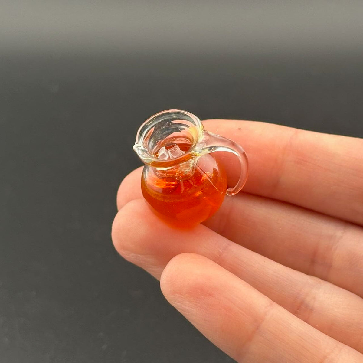 Pot en métal avec couvercle pour maison de poupée miniature échelle 1:12 A