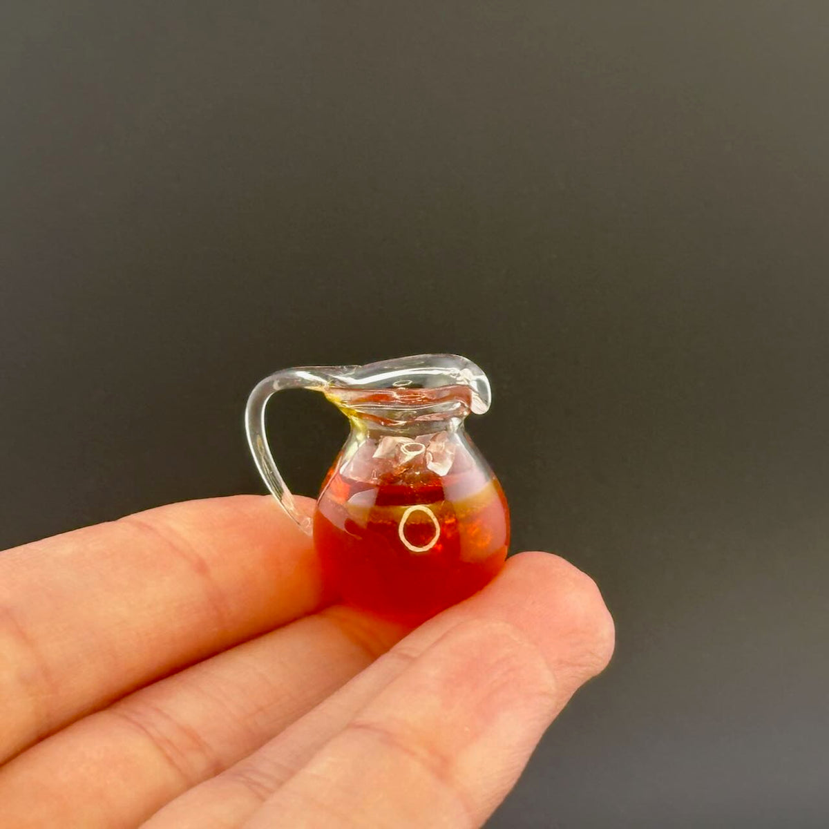 Pot en métal avec couvercle pour maison de poupée miniature échelle 1:12 A