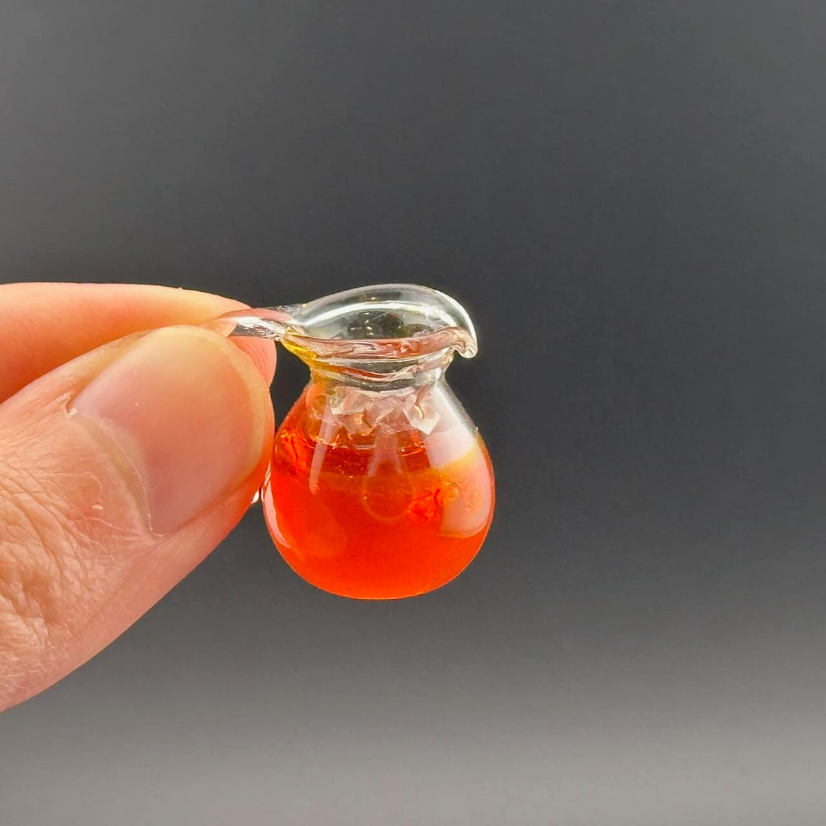 Pot en métal avec couvercle pour maison de poupée miniature échelle 1:12 A