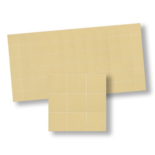 Dollhouse Miniature Wall Tile – Yellow Tile Pattern 1:12