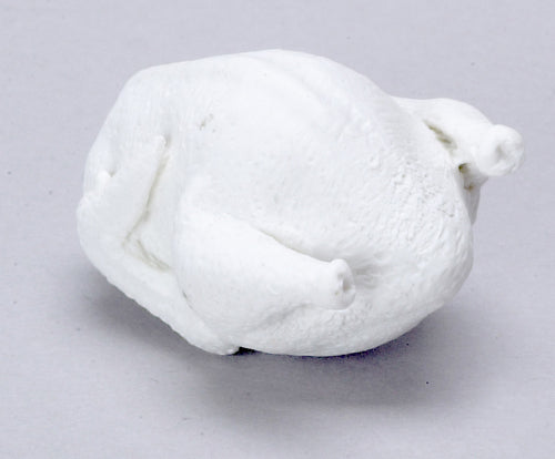 LARGE WHITE TURKEY dollhouse miniature 1:12