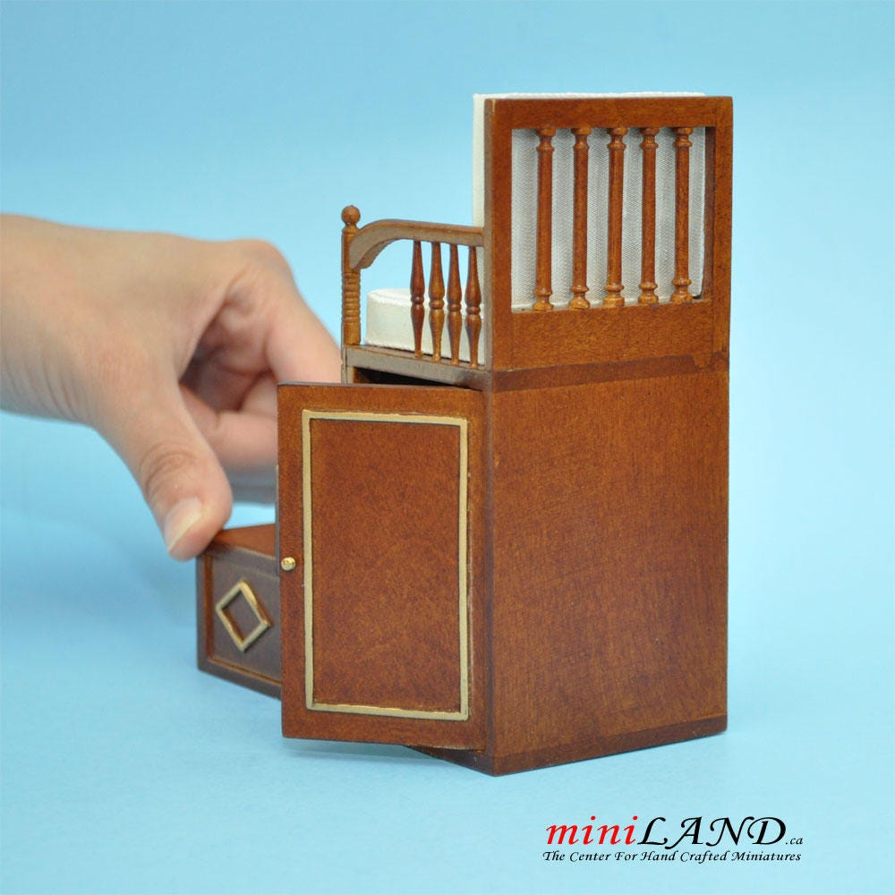 Miniature Islamic pulpit Minbar steps chair minbar mosque imam for dollhouse mini 1:12 scale - limited edition
