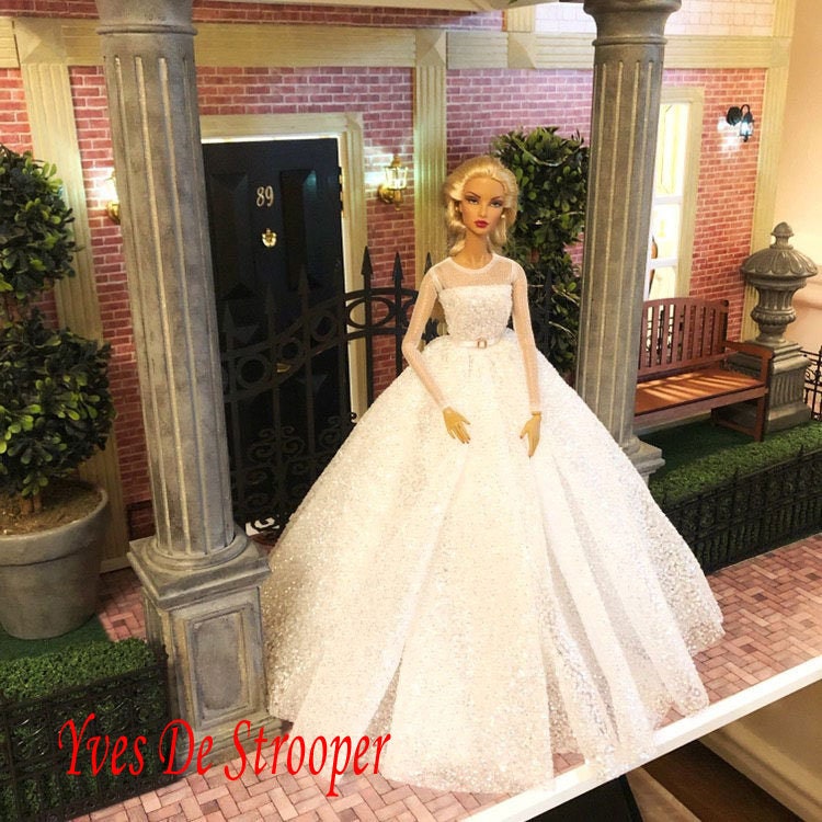 Large Round column 8"-21" telescopic, wood 1:6 dollhouse miniature unfinished DIY VM4052UF for 12"H Doll  furniture wall panel