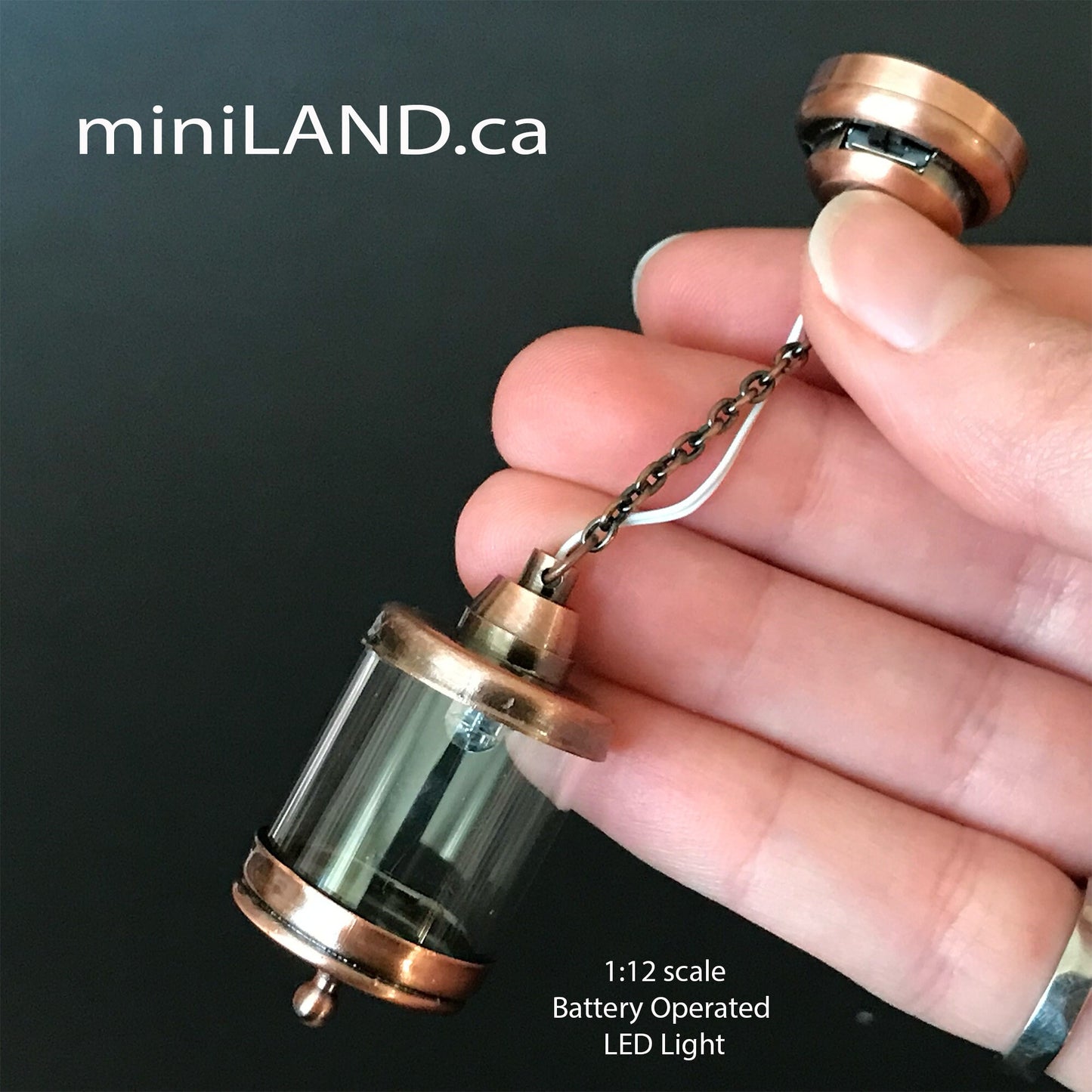 Lampe suspendue en forme de cage à oiseaux, LED 3 couleurs, super lumineuse, avec interrupteur marche/arrêt, pour maison de poupée miniature 1:12