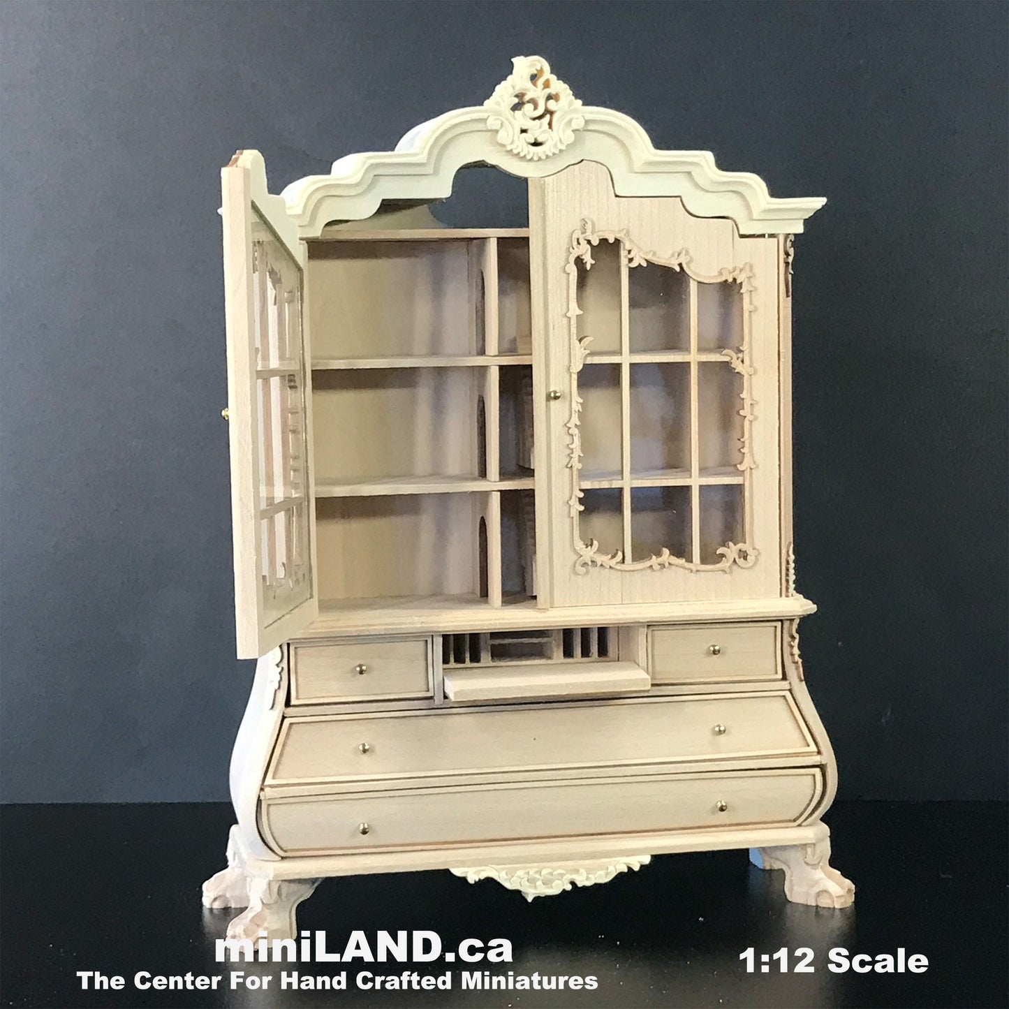 Dutch baby 1:12 scale dollhouse for dollhouse  Armoire  MINIATURES 3895 UF Unfinished