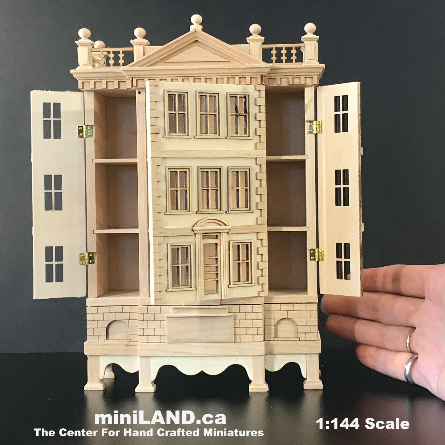 Victorian Dollhouse for dollhouse George baby house 1:144 scale -Top Quality