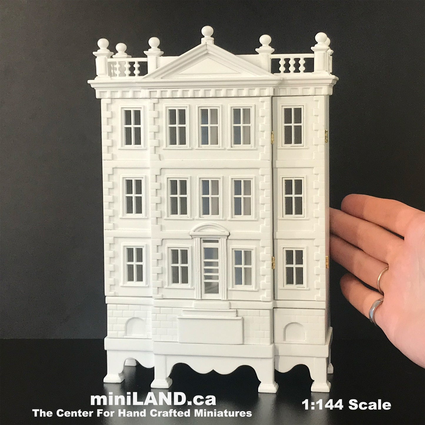 Victorian Dollhouse for dollhouse George baby house 1:144 scale -Top Quality