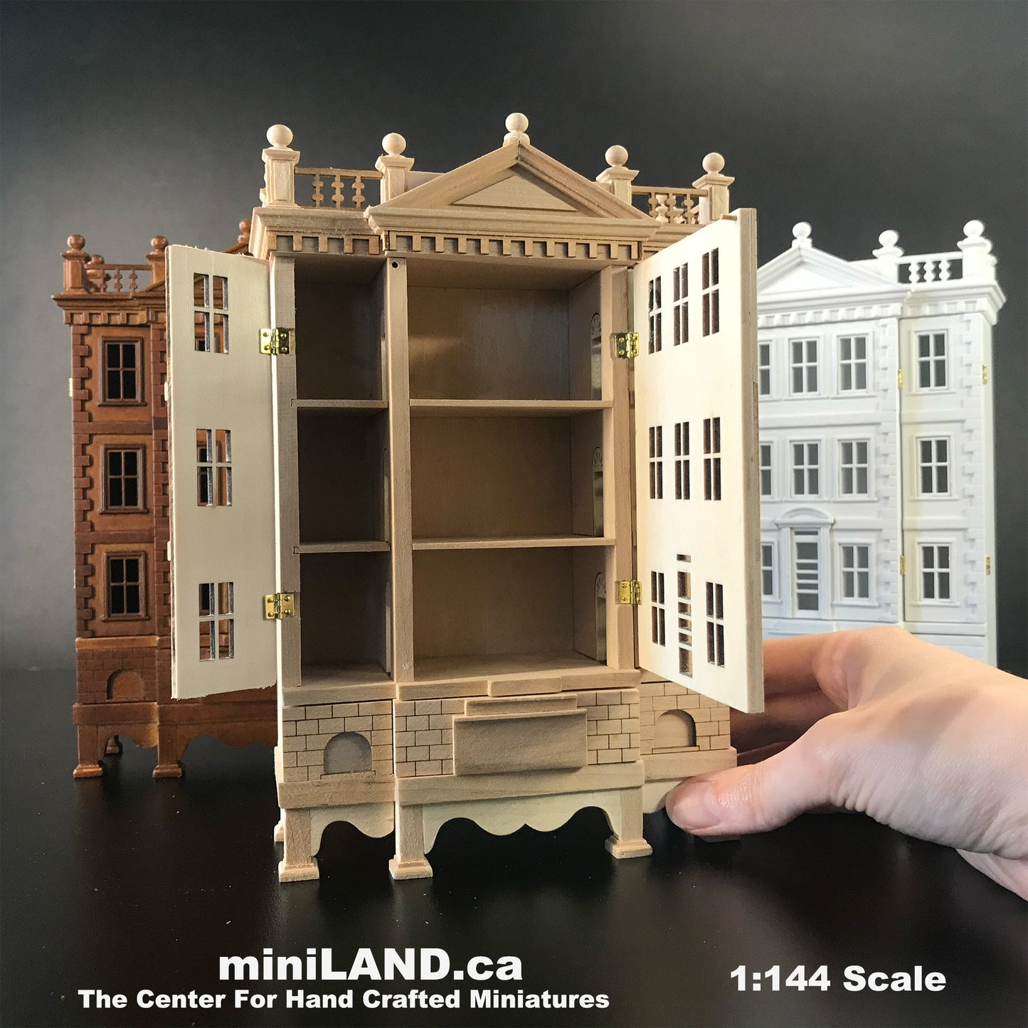 Victorian Dollhouse for dollhouse George baby house 1:144 scale -Top Quality