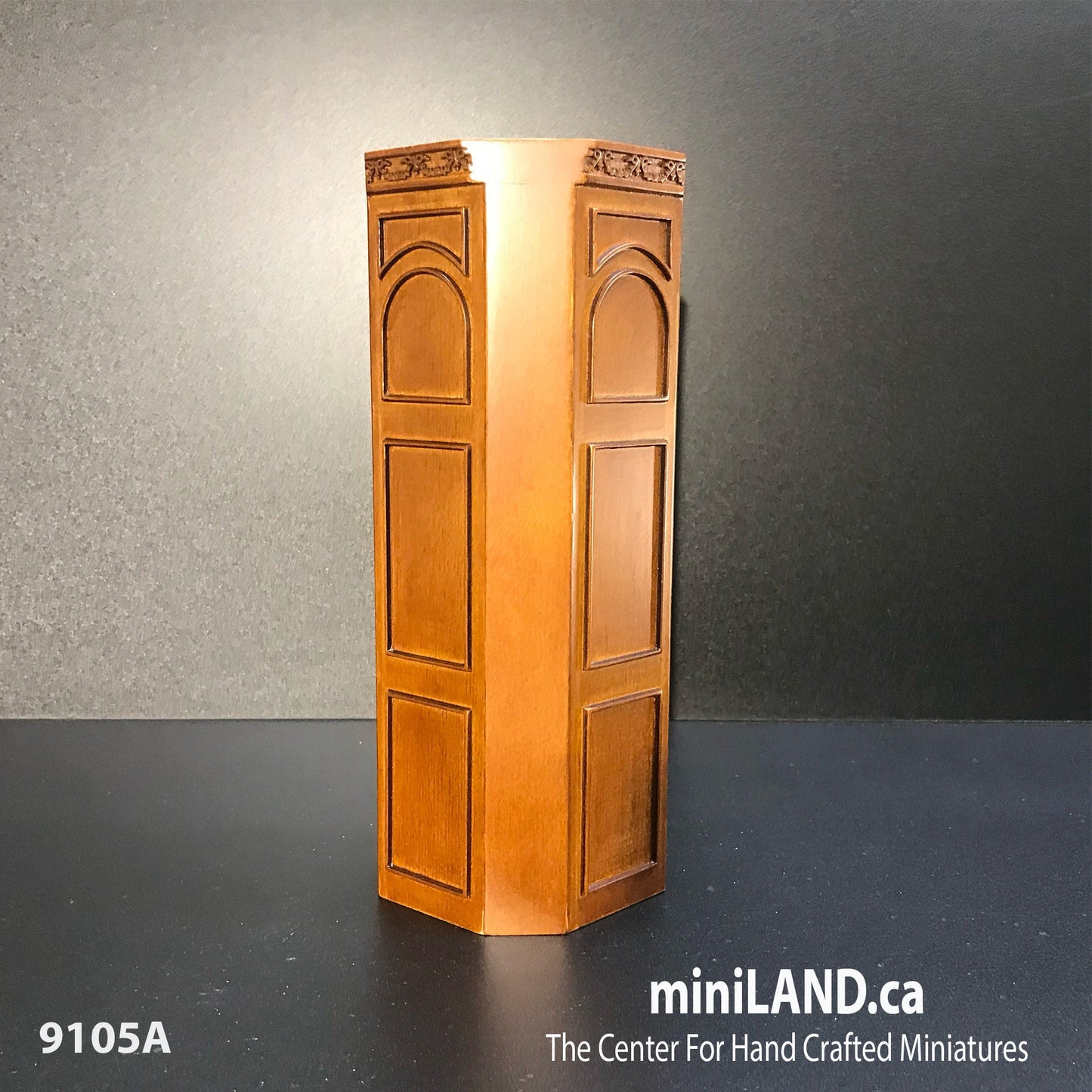 MANOR 3-walls connector UNIT - 9105A-WN 1:12 scale for dollhouse miniatures