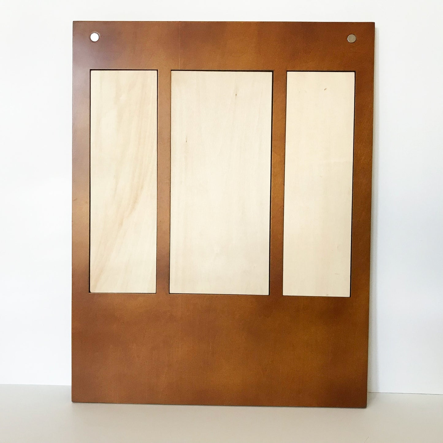 Wall panel in 1:6 scale  or background for photographs dolls collectors WALNUT Royal paneling line Handcrafted dollhouse miniature