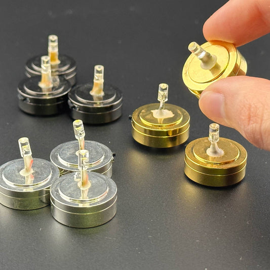 Lot de 3 LED super lumineuses à monter soi-même, avec interrupteur marche/arrêt et batterie, échelle 1:12.
