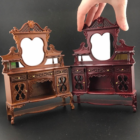 Kensington Victorian Sideboard Walnut High quality for dollhouse miniature 1:12 scale - limited edition