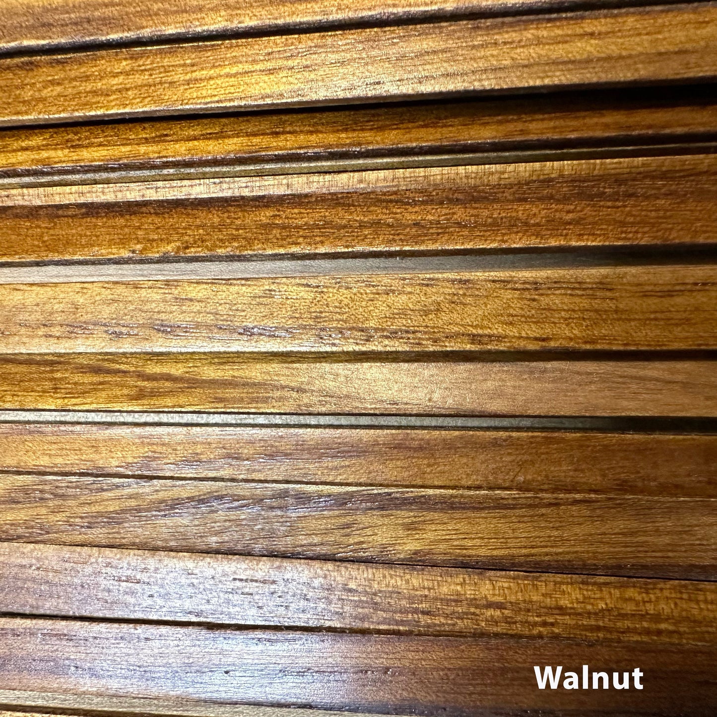 Revêtement de sol en bois dur de qualité supérieure pour maison de poupée, 50 bandes, 19,5" x 16", finition brillante, échelle 1:12