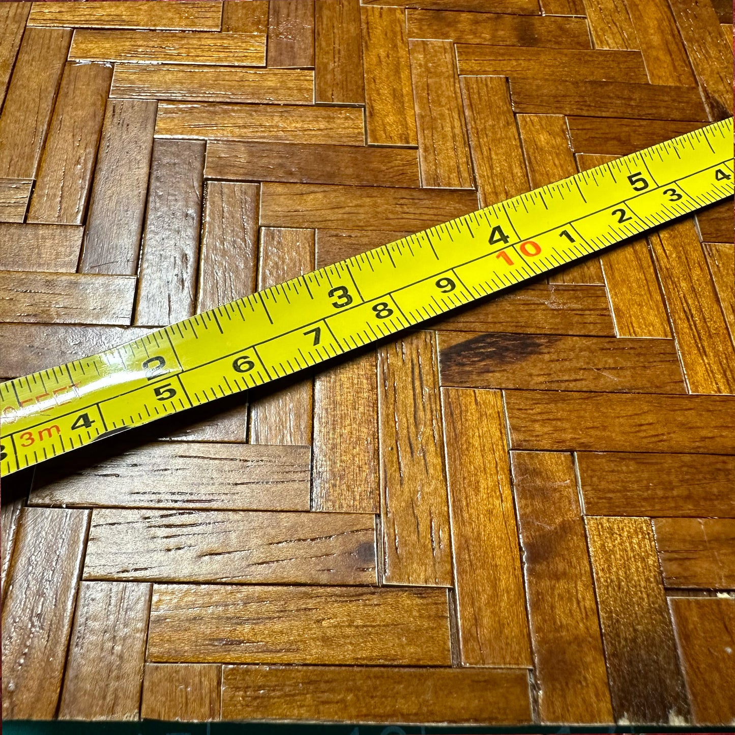 Revêtement de sol en bois dur de qualité supérieure pour maison de poupée, 50 bandes, 19,5" x 16", finition brillante, échelle 1:12