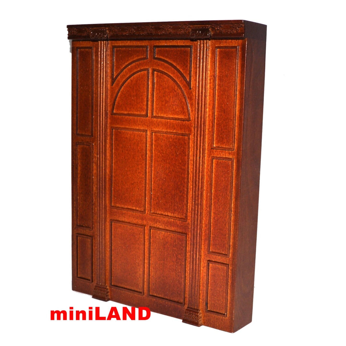 MANOR Wall wood unit Dollhouse miniature furniture wall panel roombox 6.9"W 1:12 Scale