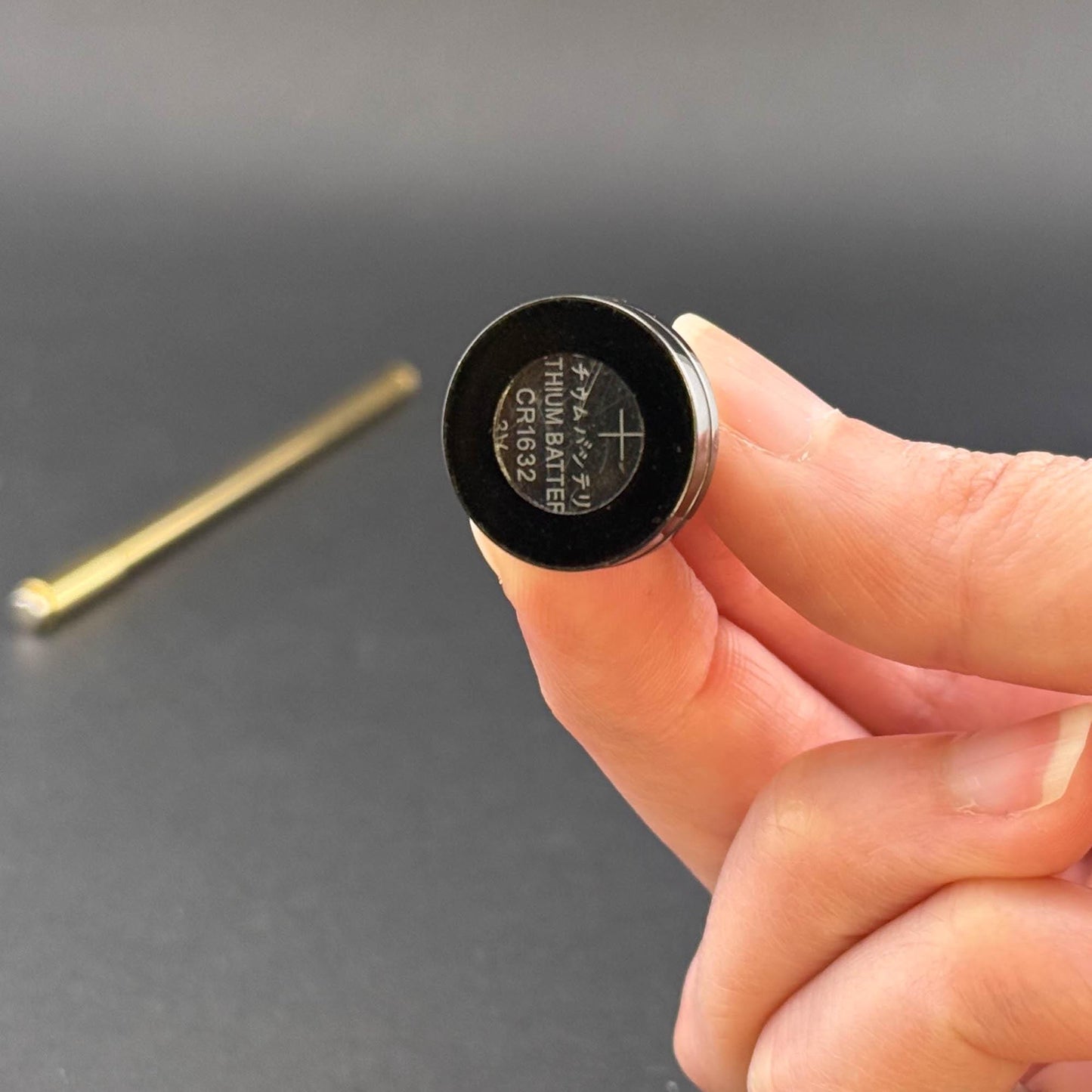 Miniature Touchless operation with Wand  1:12 table lamp LED for Dollhouse No-touch No-Switch Black candlestick