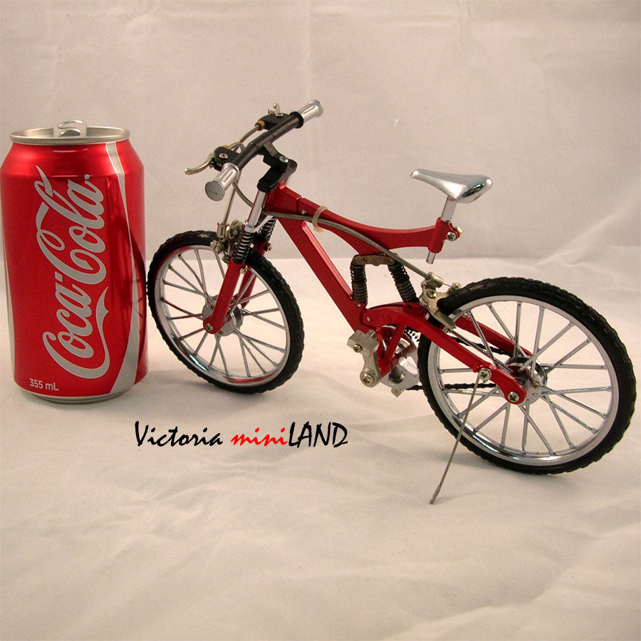 Mini Mountain bikes 1:10 scale metal Alloy DIY Bicycle Die-cast DIY bike model