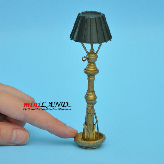Floor lamp dollhouse miniature 1:12 scale nonworking