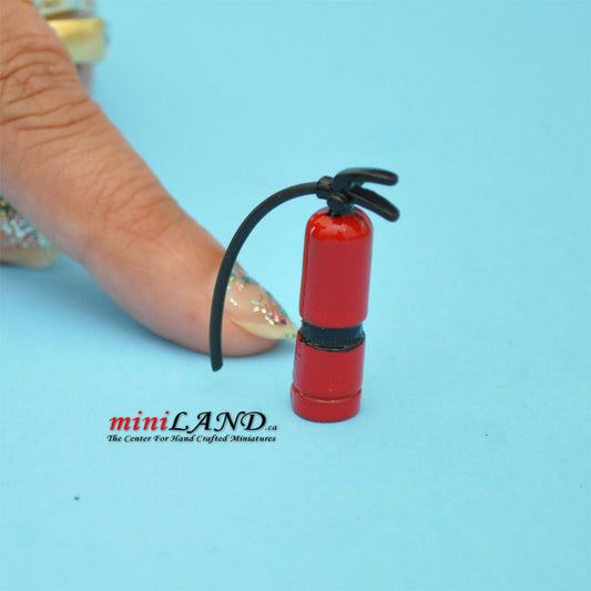 Fire extinguisher  dollhouse miniature 1:12 scale
