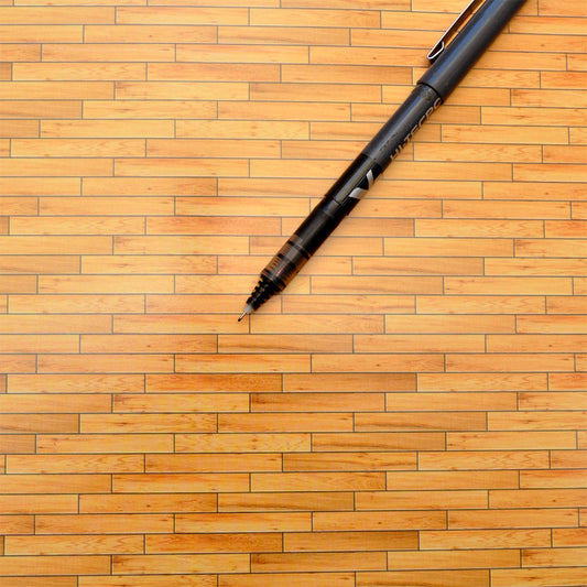 Floor wallpaper light wood  print 16"x11" 1:12 scale